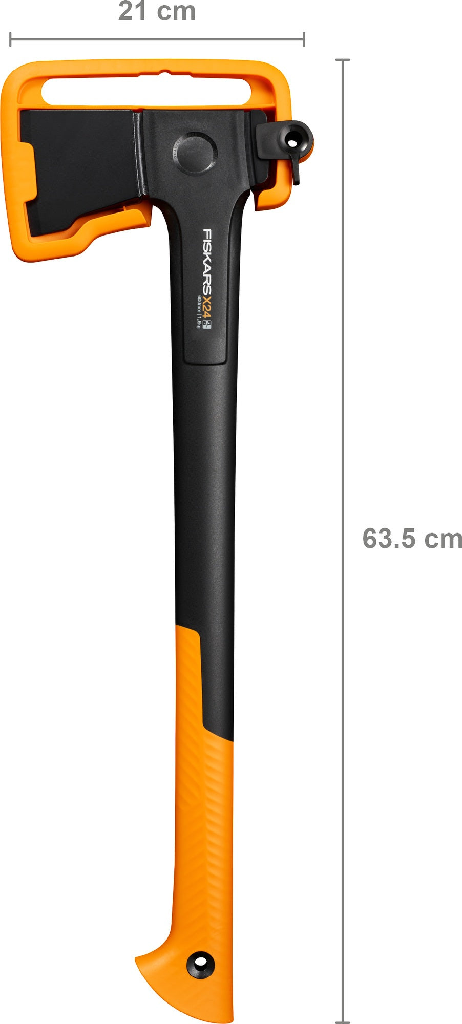 FISKARS Universalaxt X14-XS – Ultraleicht, FiberComp-Griff, 355 mm
