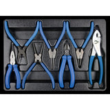 KING TONY Profi-Werkzeuge - Zangen-Modul-Set - 7 tlg. 940207GP01