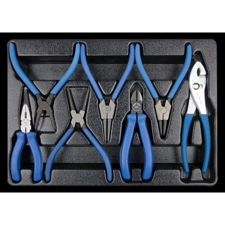 KING TONY Profi-Werkzeuge - Zangen-Modul-Set - 7 tlg. 940207GP01