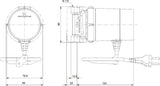 GRUNDFOS COMFORT 15-14 B TU DACH Zirkulationspumpe mit Zeitschaltuhr und Temperatursteuerung