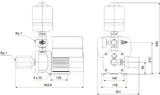 GRUNDFOS Druckerhöhungsanlage Hydro Mono CMBE3-62 IUCCGA 230V Trinkwasser – drehzahlvariable Konstantdruckregelung