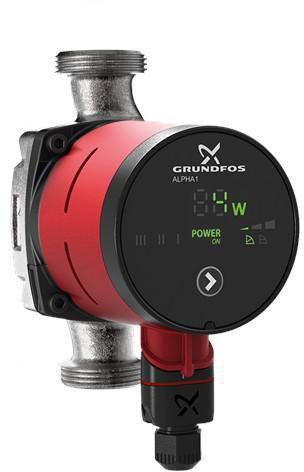 GRUNDFOS ALPHA1 20-40 N 150 Hocheffizienz-Umwälzpumpe, 230V, Edelstahlgehäuse, ECM-Technologie