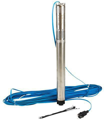 GRUNDFOS Unterwasserpumpe SQ2-55 Basispaket 1x230V mit 30m Kabel – Mehrstufige Brunnenpumpe