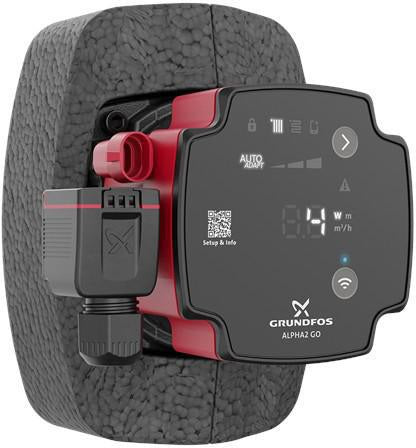 GRUNDFOS Hocheffizienz Umwälzpumpe ALPHA2 GO 25-75 130 220-240V 9H DG0
