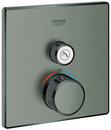 GROHE Grohtherm SmartControl Unterputz-Thermostat eckig mit 1 Absperrventil – Chrom