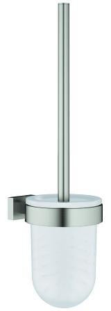 GROHE Essentials Cube WC-Bürstengarnitur Wandmontage Metall Chrom 40513_1