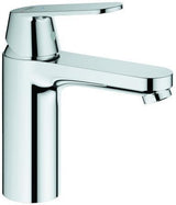 GROHE Eurosmart Cosmopolitan Einhand-Waschtischbatterie M-Size mit Kaltstart-Funktion und Kette