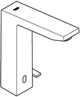 GROHE Eurocube E Infrarot-Elektronik Waschtisch-Armatur mit Mischung und Temperaturbegrenzer, Batteriebetrieb, Chrom