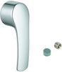 GROHE Hebelgriff 48259 Chrom – Ersatzgriff für Eurosmart 2015 mit StarLight Oberfläche