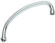 GROHE Rohrauslauf 13077 mit 235 mm Ausladung, U-Form, chrom – für Küchen-Standbatterien