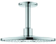 GROHE Rainshower SmartActive 310 Kopfbrauseset Deckenauslass 2 Strahlarten chrom