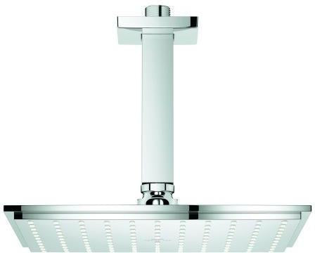 GROHE Rainshower Aqua 230 Kopfbrause-Set mit Deckenauslass 154 mm, 1 Strahlart, Chrom