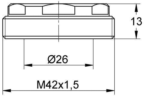GROHE Zentralverschraubung 440421 für Eichelberg Kartuschen K35mm – Präzise Montagelösung