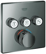GROHE Grohtherm SmartControl Unterputz-Thermostat 3 Ventile eckig Chrom
