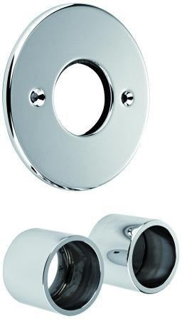 GROHE Rosette 43934 für Controecon UP Durchgangsventil – Chrom, Ø 120 mm