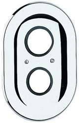 GROHE Rosette oval 47188 225x150 für Automatic 2000/Sentosa alt chrom – Ersatzteil
