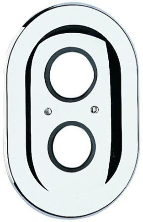 GROHE Rosette oval 47188 225x150 für Automatic 2000/Sentosa alt chrom – Ersatzteil