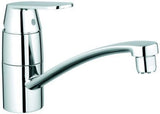 GROHE Eurosmart Cosmopolitan Spültisch-Einhandmischer Niederdruck flacher Auslauf Chrom