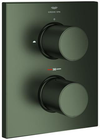 GROHE Grohtherm F Thermostat 2-Wege-Umstellung für Rapido T – satin graphite