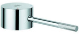 GROHE Hebel 48193 Chrom – Armaturengriff mit rot/blauer Temperaturanzeige