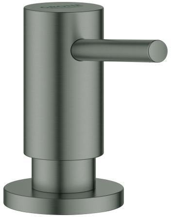 GROHE Cosmopolitan Seifenspender 500 ml – hard graphite, Wandmontage, für Flüssigseife