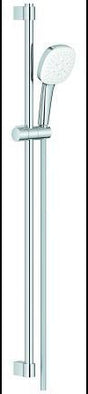 GROHE Tempesta Cube 110 Brausestangenset 900 mm – 3 Strahlarten, Chrom, 7,4 l/min