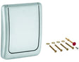 GROHE Abdeckplatte Classic 43177 komplett mattchrom – Betätigungsplatte für WC