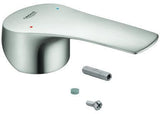 GROHE Hebel 48530 für Eurosmart Einhebelmischer – Chrom, mit rot/blauer Temperaturanzeige