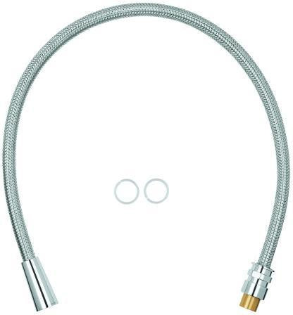 GROHE Brauseschlauch 46732 Chrom – 1/2 Zoll Innengewinde mit konischer Kupplung