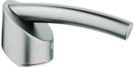 GROHE Hebel 46502 für Tenso FMS Einhandmischer Wanne/Brause – Chrom, Temperaturanzeige rot/blau