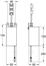 GROHE Netzteil 36154 für Pulsomat Surf – Externe Montage, 230 V Anschluss