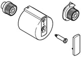 GROHE Absperrgriff 47744 für Grohtherm 2000 – Verchromter Kunststoff, Präzise Passform