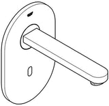 GROHE Eurosmart CE Infrarot-Elektronikbatterie für Waschtisch, Wandmontage, Edelstahl, 172 mm Auslauf, 230 V