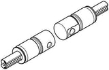 GROHE Stoßdämpfer 102903 für Euro-Keramik WC-Sitz 39330002 alpinweiß – Soft-Close Ersatzteil