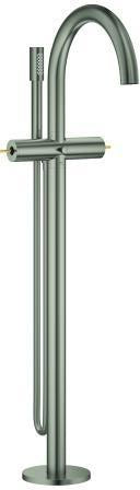 GROHE Atrio Private Collection Wannenbatterie – Bodenmontage, chrom, für Hebelgriffe