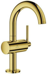GROHE Atrio Einhand-Waschtischbatterie M-Size Chrom – schwenkbarer Auslauf & EcoJoy