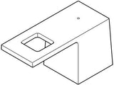 GROHE Griffpaar 48321 für Eurocube 3-Loch-Waschtischbatterie, Markierung blau/rot, Chrom