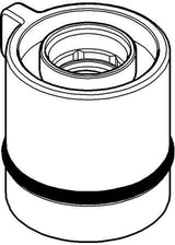 GROHE Armaturengriff 48041 in Chrom mit Durchflussbegrenzer und Temperaturanzeige