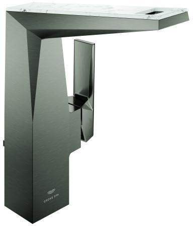 GROHE Allure Brilliant Private Collection Einhand-Waschtischbatterie L-Size mit White Attica Caesarstone Einlage