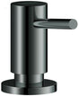 GROHE Cosmopolitan Seifenspender 500 ml – hard graphite, Wandmontage, für Flüssigseife
