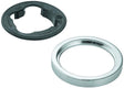 GROHE Rosette 48603 für Waschtischbatterien ohne Zugstange, rund, Chrom