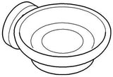 GROHE Essentials Seifenschale mit Halter – Chrom, Glas, verdeckte Wandmontage