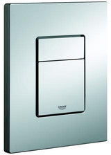 GROHE Skate Cosmopolitan WC-Betätigungsplatte aus Messing, chrom, 2-Mengen- & Start/Stopp-Technik