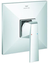 GROHE Allure Brilliant Einhand-Brausebatterie Fertigmontageset – chrom, eckig, für Rapido SmartBox