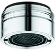 GROHE Mousseur 36133 Strahlregler M24 x 1 diebstahlsicher mit Demontageschlüssel chrom