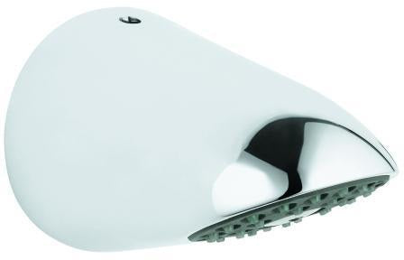 GROHE Relexa 70 Sportkopfbrause – 1 Strahlart, Wandanschluss, Chrom, 9/12 l/min