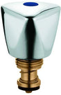 GROHE Oberteil 41819 ABS-Kronengriff DN15 mit Rückflussverhinderer chrom – Long-Life Oberfläche