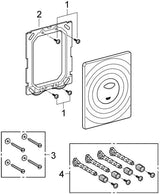 GROHE WC-Betätigung Surf 38861 – 2-Mengen- und Start/Stopp-Technik in Chrom