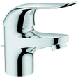 GROHE Euroeco Special Einhand-Waschtischbatterie mit Zugstangen-Ablaufgarnitur, Chrom