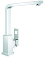 GROHE Eurocube Einhand-Spültischbatterie – Hoher Auslauf, 90° schwenkbar, Chrom